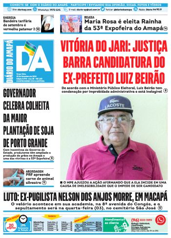 Capa Jornal