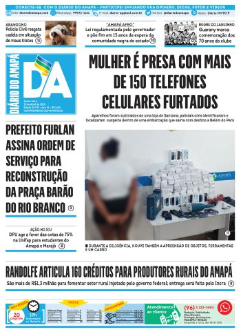Capa Jornal