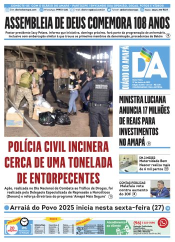 Capa Jornal