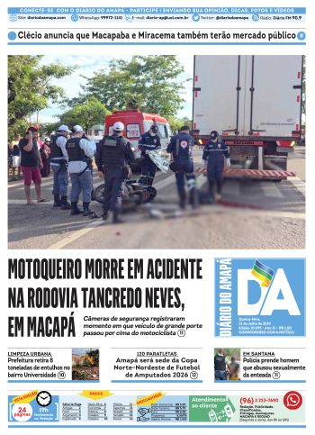 Capa Jornal