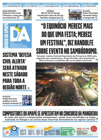 Capa Jornal