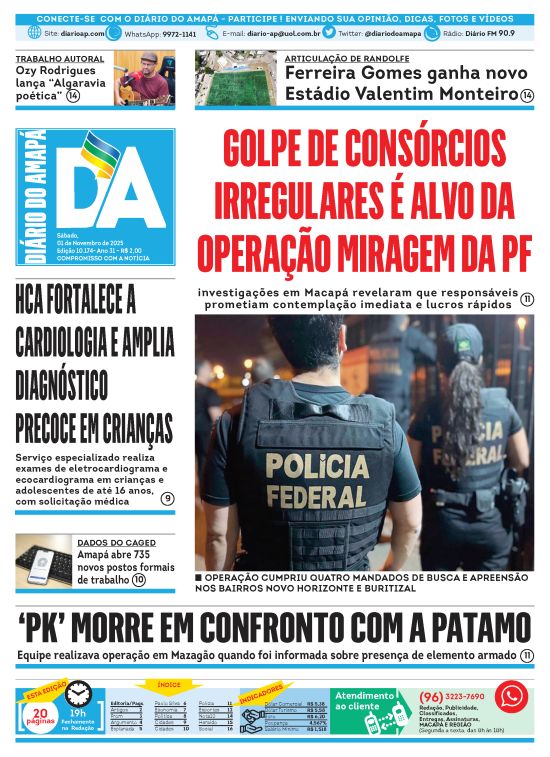 Capa Jornal