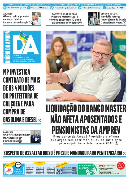 Capa Jornal