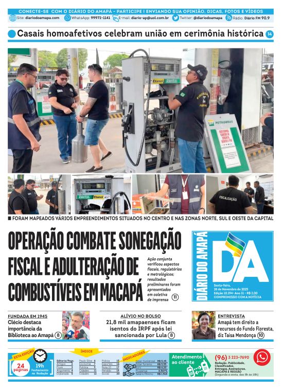 Capa Jornal