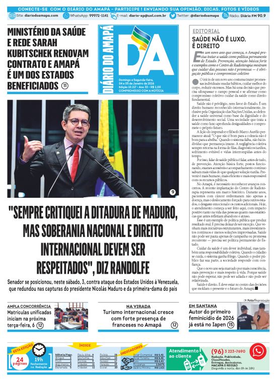 Capa Jornal