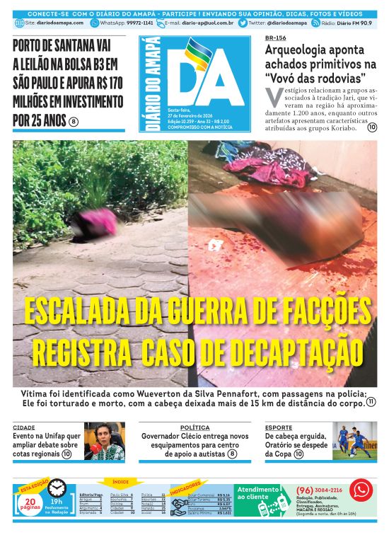 Capa Jornal