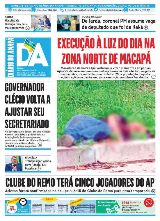 Capa Jornal