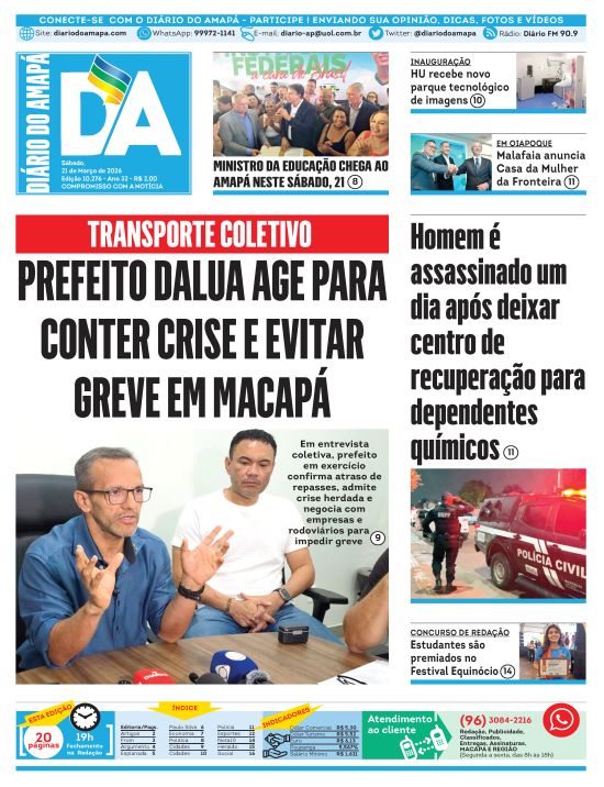 Capa Jornal