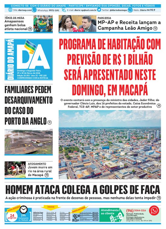 Capa Jornal