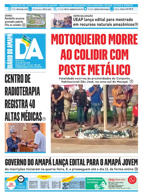 Capa Jornal