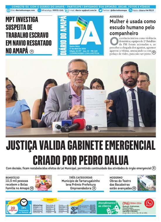 Capa Jornal