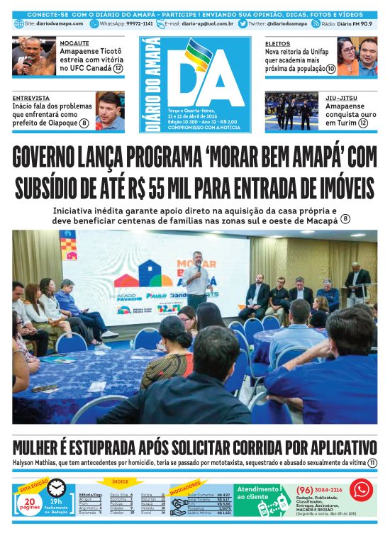 Capa Jornal