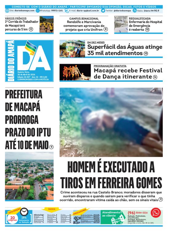 Capa Jornal
