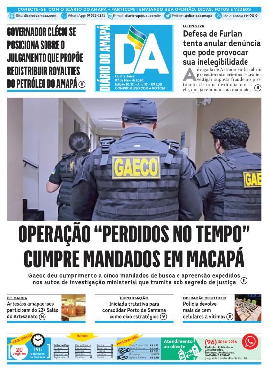 Capa Jornal