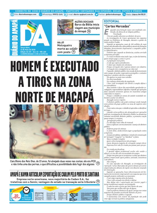 Capa Jornal