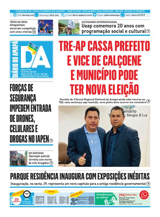 Capa Jornal