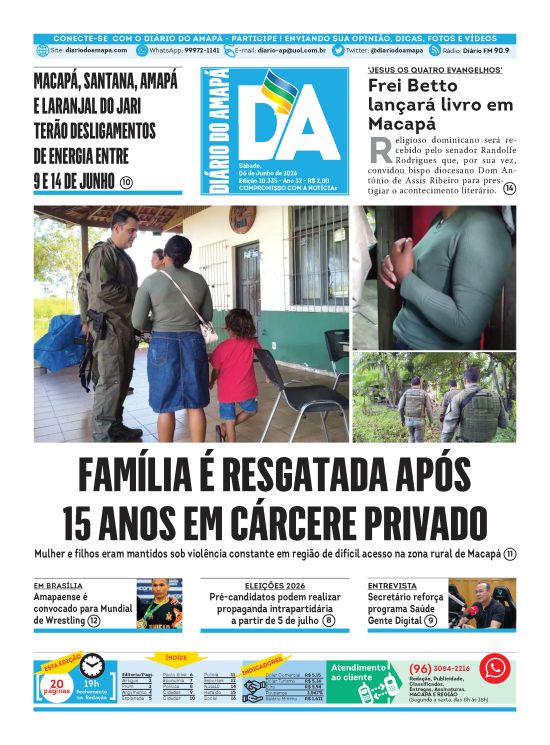 Capa Jornal